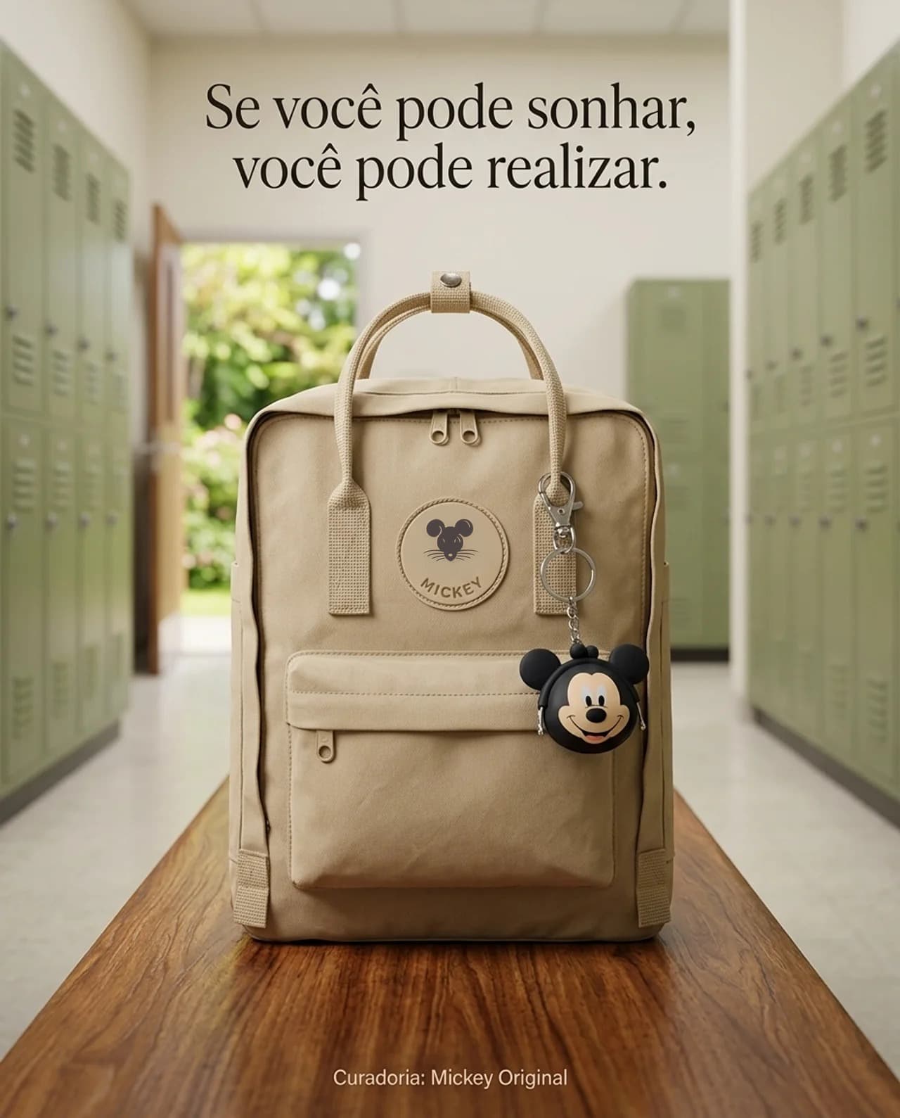 Acessório Porta-Moedas Mickey Mouse