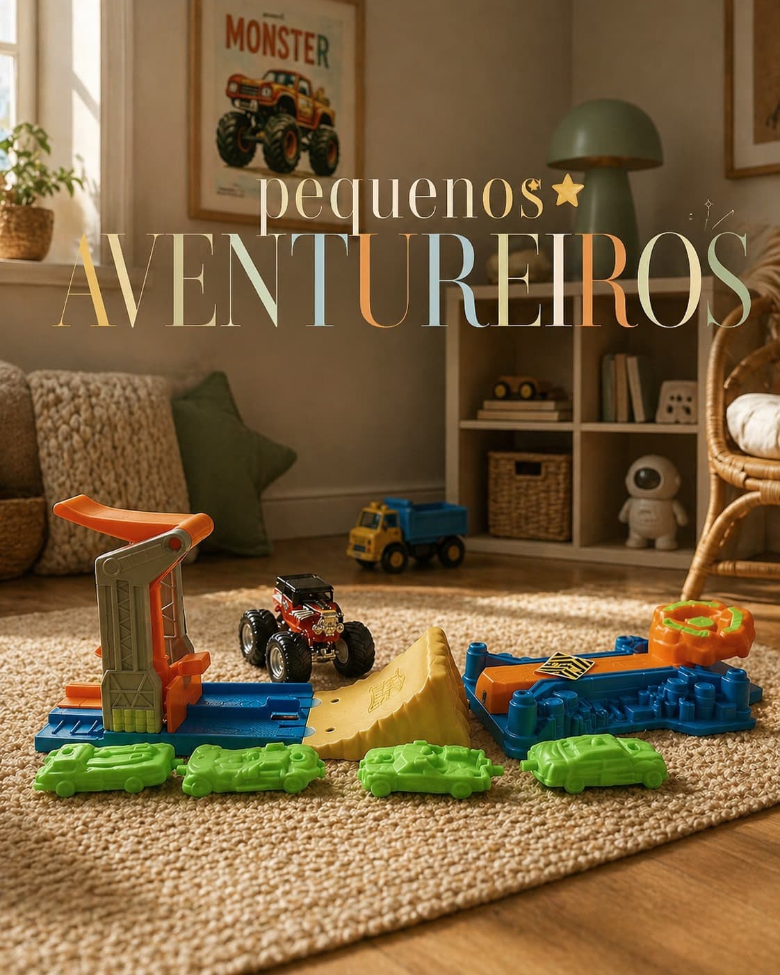 Brinquedo Hot Wheels Monster Trucks