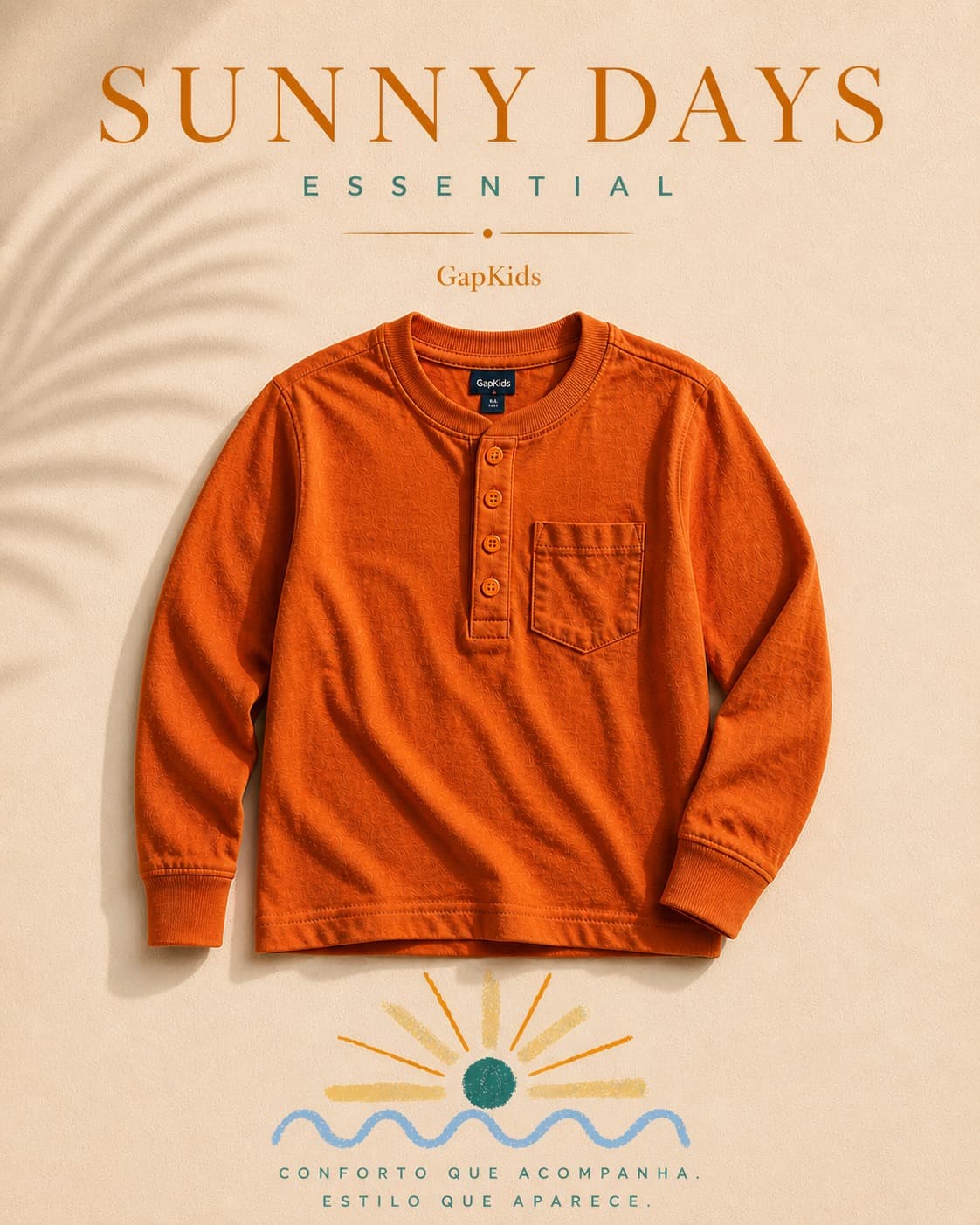 Camiseta GapKids