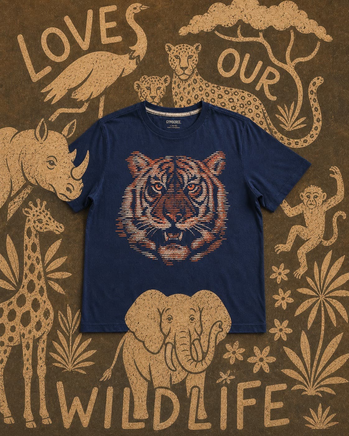 Camiseta Gymboree - Tiger Graphic Tee