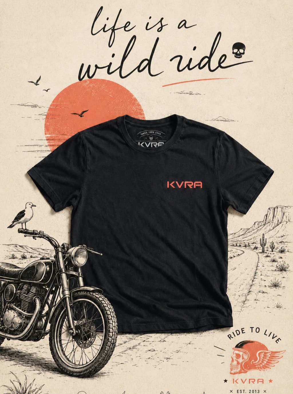Camiseta KVRA