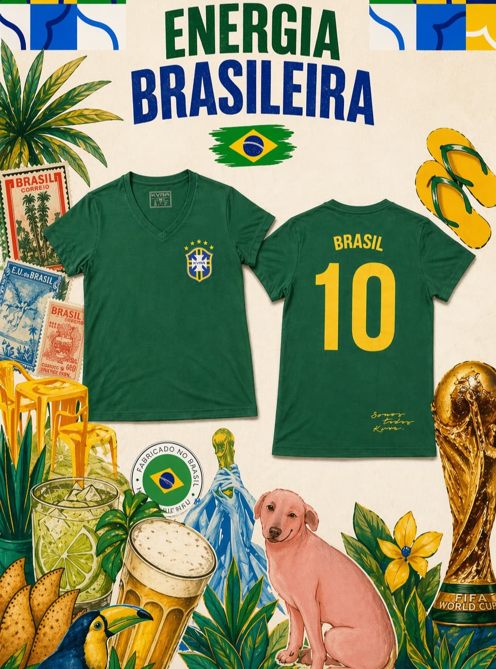 Camiseta KVRA