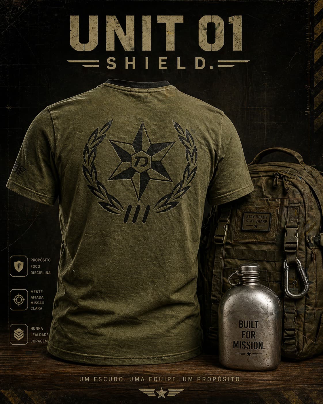Camiseta Military Style
