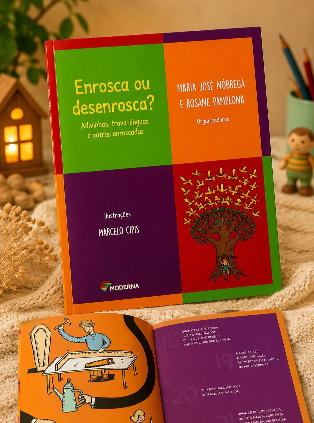 Livro “Enrosca ou desenrosca?