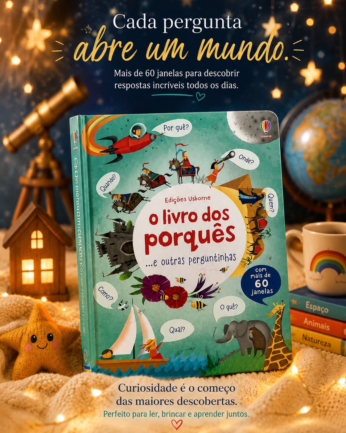 Livro “O Livro dos Porquês… e outras perguntinhas”