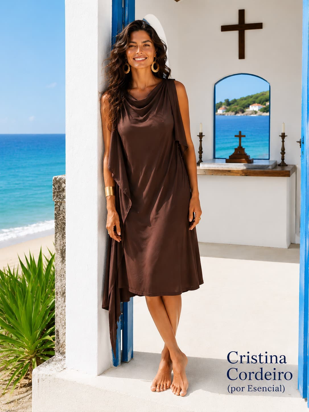 Vestido Cristina Cordeiro• Origem: Esencial
